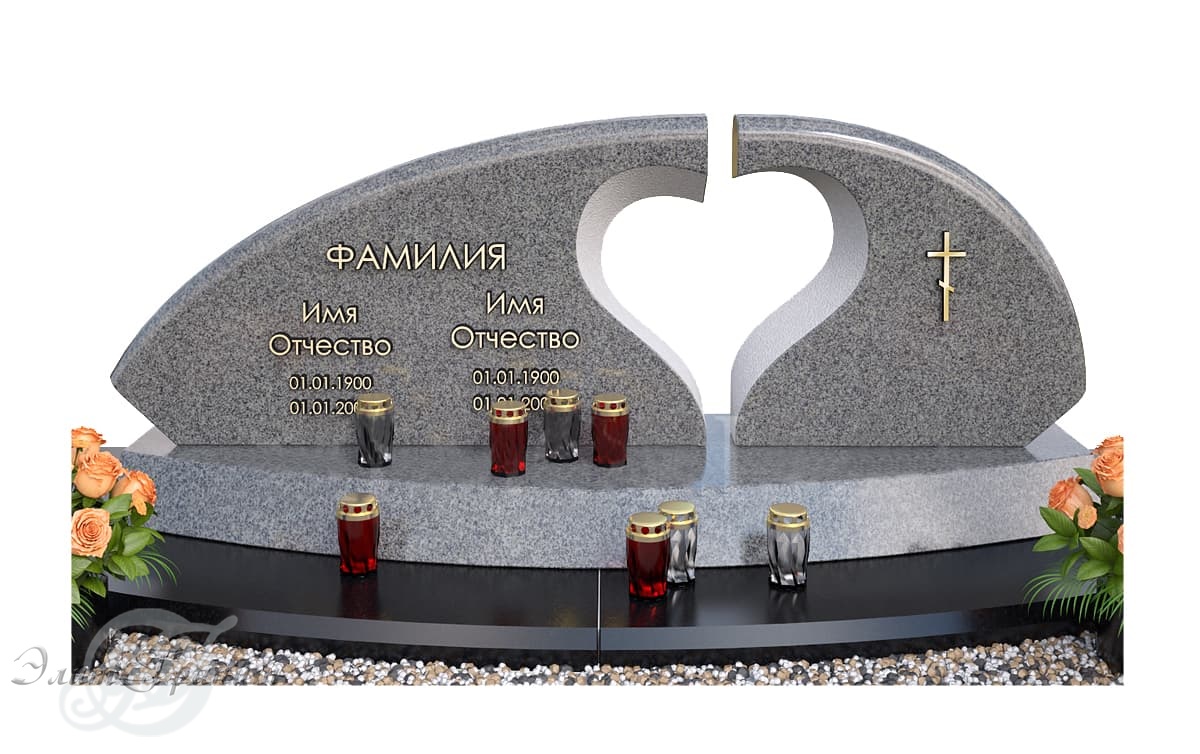 Преимущества горизонтального памятника